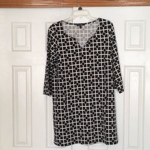 Black and White Dress